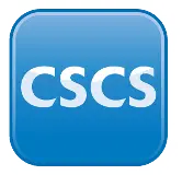 Blue square logo with rounded corners featuring the acronym "cscs" in white, bold letters, designed for home improvement.